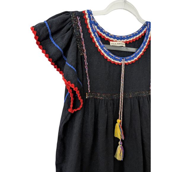 Ulla Johnson Katya Top in Midnight - Picture 6 of 16
